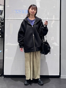 「アイテム（アクセサリー）」を使った、うえさん（レディース・153cm・20代）の秋コーディネート