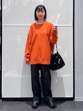 「アイテム（スリッポン）」を使った、うえさん（レディース・153cm・20代）の冬コーディネート