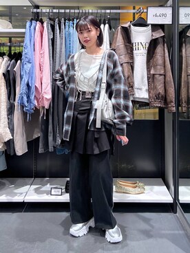 「アイテム（その他トップス）」を使った、うえさん（レディース・153cm・20代）の秋コーディネート