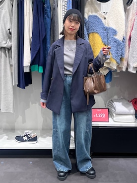 うえさん（レディース・153cm）の冬コーディネート