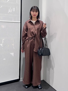 「アイテム（ブーツ）」を使った、うえさん（レディース・153cm・30代）の秋コーディネート