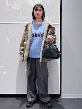 「アイテム（アクセサリー、その他）」を使った、うえさん（レディース・153cm）の冬コーディネート