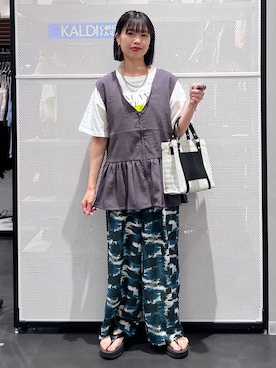 うえさん(レディース・153cm)の夏コーディネート