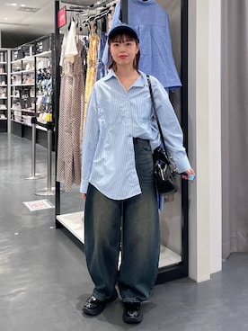 「LAKOLE（ラコレ）のアイテム」を使った、うえさん（レディース・153cm）の秋コーディネート