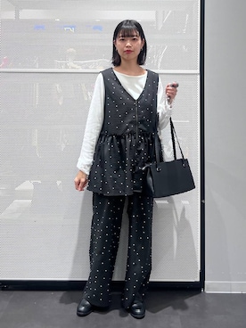 うえさん（レディース・153cm）の冬コーディネート