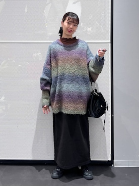 「アイテム（ヘアアクセサリー）」を使った、うえさん（レディース・153cm・20代）の秋コーディネート