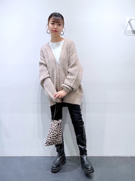 うえさん(レディース・153cm)の冬コーディネート