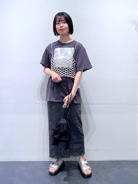 「アイテム（その他トップス）」を使った、うえさん（レディース・153cm・20代）の夏コーディネート