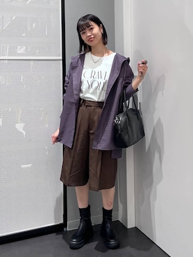 うえさん(レディース・153cm)の秋コーディネート