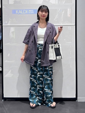 うえさん（レディース・153cm）の夏コーディネート