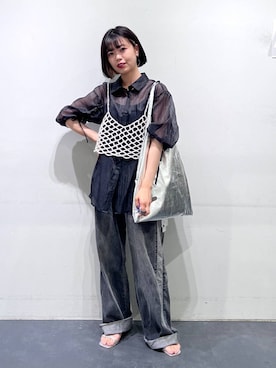 「アイテム（その他トップス）」を使った、うえさん（レディース・153cm・20代）の夏コーディネート