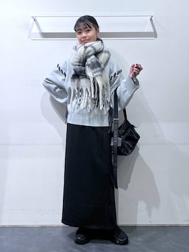 うえさん（レディース・153cm）の冬コーディネート