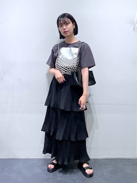 「アイテム（その他トップス）」を使った、うえさん（レディース・153cm・20代）の夏コーディネート