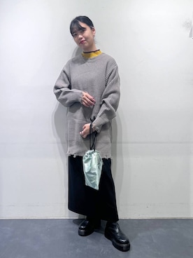 うえさん（レディース・153cm）の冬コーディネート