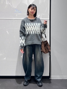 うえさん（レディース・153cm）の冬コーディネート