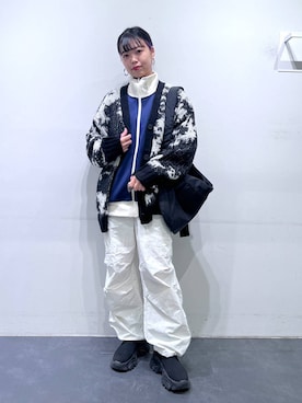 うえさん（レディース・153cm）の冬コーディネート