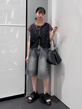 うえさん（レディース・153cm）の夏コーディネート