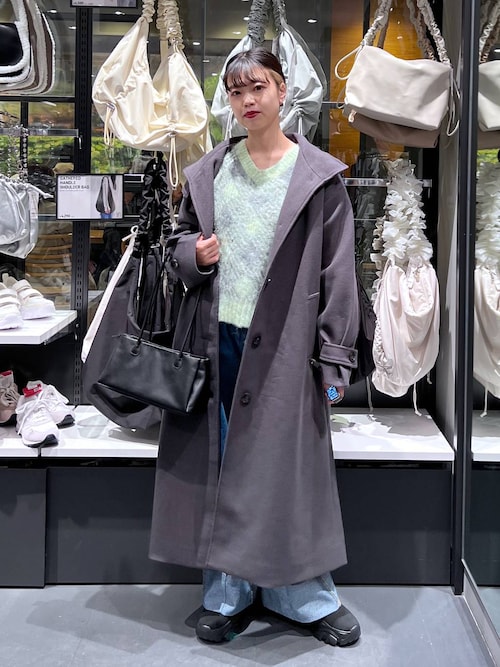 セール】2WAYアーガイル起毛Vネックプルオーバー / 204473（ニット