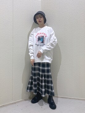 うえさん（レディース・153cm）の冬コーディネート