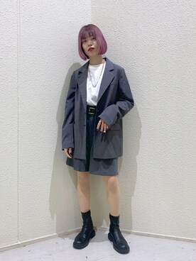 うえさん(レディース・153cm)の冬コーディネート