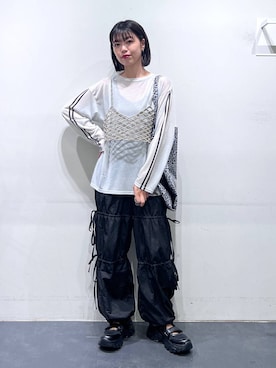 「アイテム（その他トップス）」を使った、うえさん（レディース・153cm・20代）の秋コーディネート
