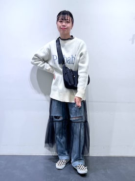 うえさん（レディース・153cm）の冬コーディネート