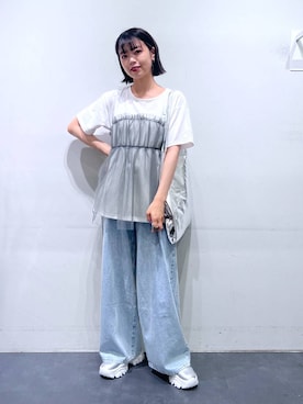 うえさん（レディース・153cm）の夏コーディネート