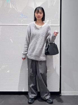 「アイテム（アクセサリー、その他）」を使った、うえさん（レディース・153cm）の冬コーディネート