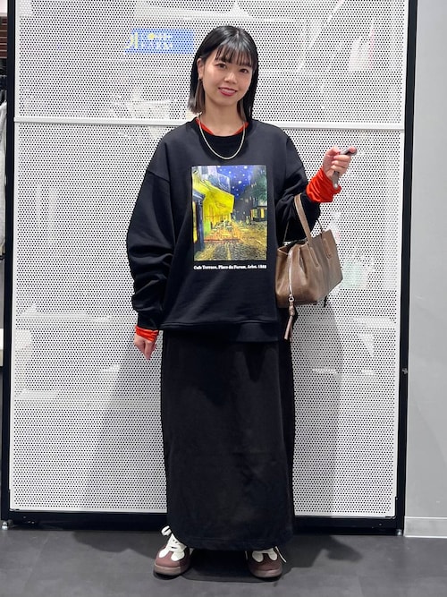 ラコレ アート】絵画裏毛プルオーバー / 635322（スウェット）｜LAKOLE