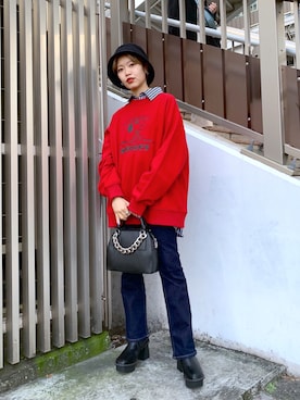 うえさん（レディース・153cm）の秋コーディネート