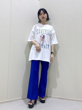 「モードストリート」｜「アイテム（腕時計）」を使った、うえさん（レディース・153cm）の夏コーディネート