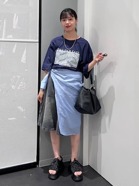 うえさん(レディース・153cm)の夏コーディネート
