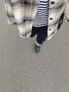 「デニムっていいよね」｜「アイテム（その他アウター）」を使った、oilさん（レディース・162cm）の夏コーディネート