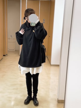 「classicalelf（クラシカルエルフ）のアイテム（スウェット）」を使った、oilさん（レディース・162cm）の秋コーディネート