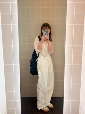 「CANAL JEAN（キャナルジーン）のアイテム（アクセサリー）」を使った、yuaさん（レディース・163cm）の秋コーディネート