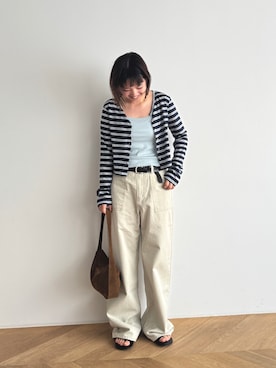 「アイテム（アンサンブル）」を使った、yuaさん（レディース・163cm）の夏コーディネート