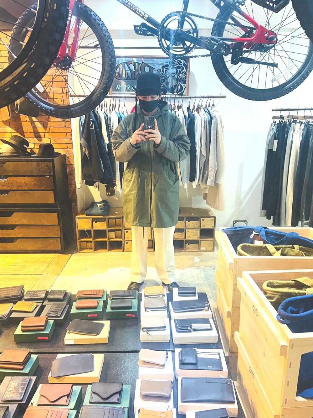 WHIZLIMITEDのモッズコートを使った人気ファッション