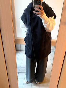 「D.A.T.E.（デイト）のアイテム」を使った、cotoさん（レディース・154cm）の冬コーディネート