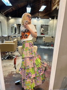 ルマさん（レディース・159cm）の春コーディネート