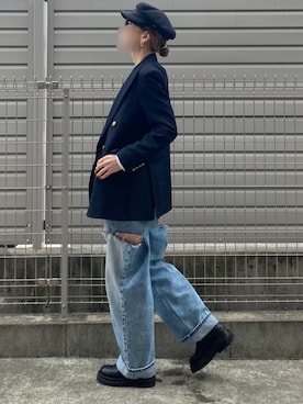 「UNION LAUNCH（ユニオンランチ）のアイテム」を使った、haruharu0907さん（レディース・165cm）の夏コーディネート