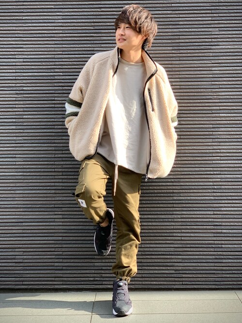 ジャパン Rocky Monroe ロッキーモンロー の シープボア フリース Bigスタンドジャケット オーバーサイズ ボアジャケット 無地 ユニセックス ブルゾン 販売元直販 Vancity Com Elementalschool Com