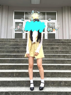 「amelier MAJESTIC LEGON（アメリエルマジェスティックレゴン）のアイテム」を使った、花梨さん（レディース・154cm）の夏コーディネート