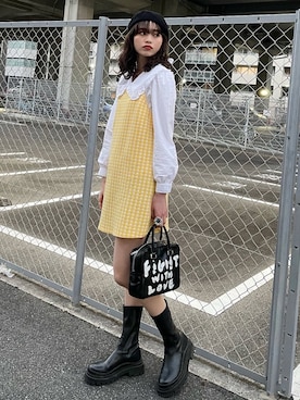 「新年一発目」｜「アイテム（ワンピース/ドレス）」を使った、rumikaさん（レディース・172cm）の冬コーディネート