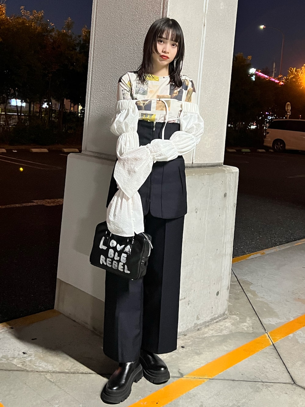 maisonspecial マルチファブリック2WAYバルーンスリーブトップ MAISON SPECIAL（メゾンスペシャル）の「マルチファブリック2WAY