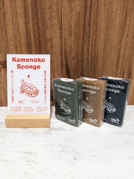 「212 KITCHEN STORE（トゥワントゥキッチンストア）の◆亀の子スポンジ3　ホワイト ＜亀の子束子＞（Cleaning tools、その他）」を使った、うしさん（レディース・157cm）の秋コーディネート