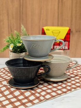 「アイテム（食器）」を使った、うしさん（レディース・157cm）の秋コーディネート