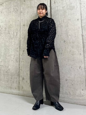 sakaiさん（レディース・158cm）の秋コーディネート