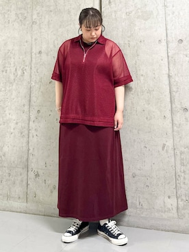 sakaiさん（レディース・158cm）の夏コーディネート