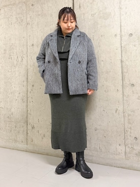 sakaiさん（レディース・158cm）の冬コーディネート