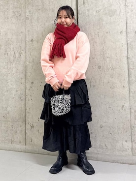 sakaiさん（レディース・158cm）の冬コーディネート